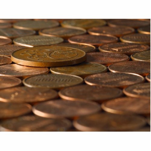 Penny Pennies Coins Money Statuette