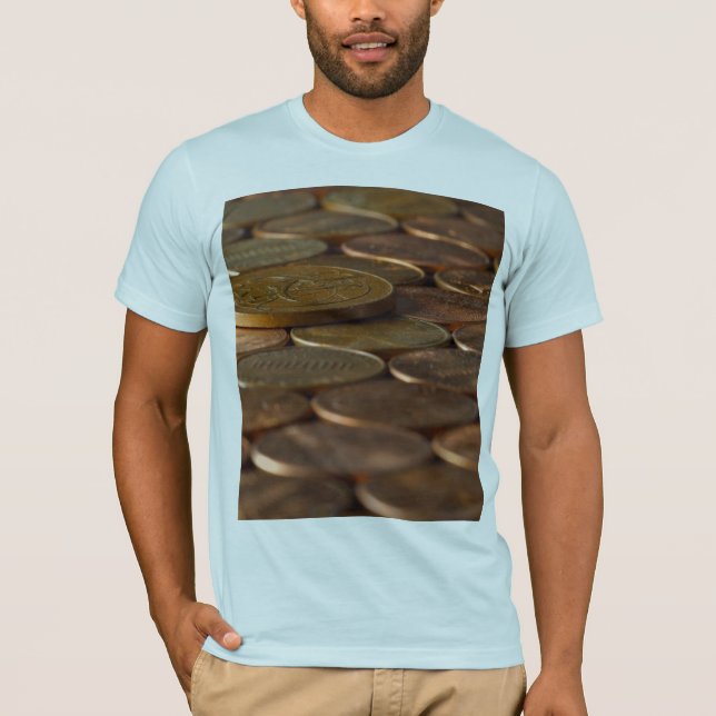 Penny Pennies Coins Money T-Shirt (Front)