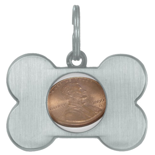 Penny Pet Name Tag (Front)