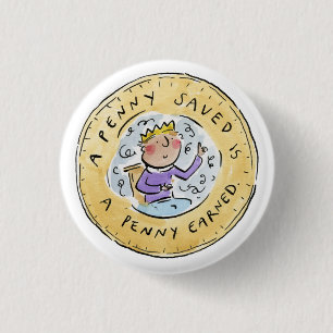 Penny Saved Button