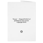 Penny the Pit Bull - Card (Back)