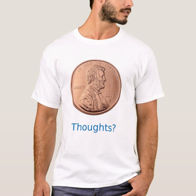 Penny Thoughts T-Shirt (Front)