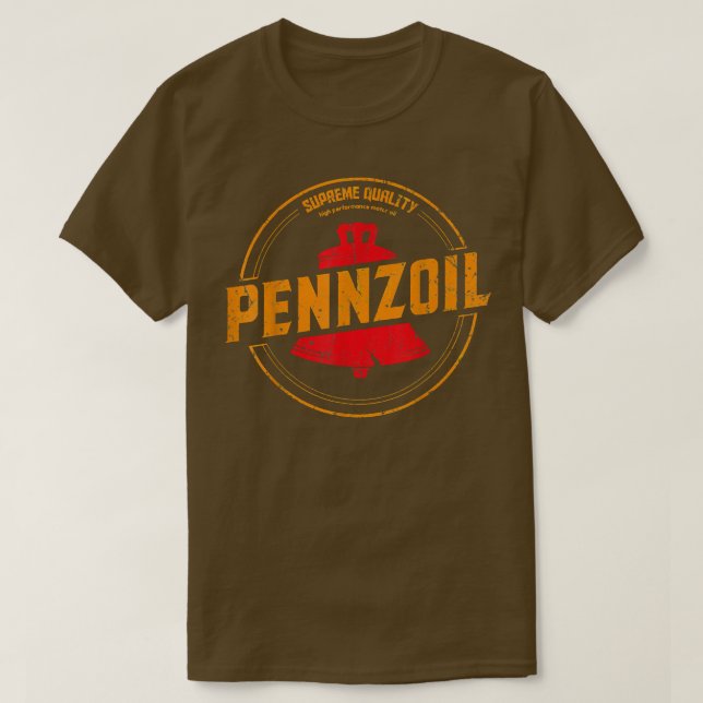 Pennzoil Classic Oil  T-Shirt (Design Front)
