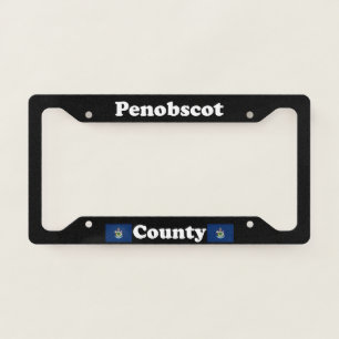Penobscot County Maine LPF License Plate Frame