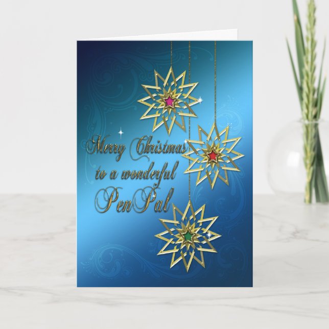 Penpal Christmas card (Front)