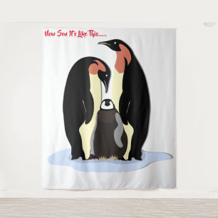 Penquins Tapestry