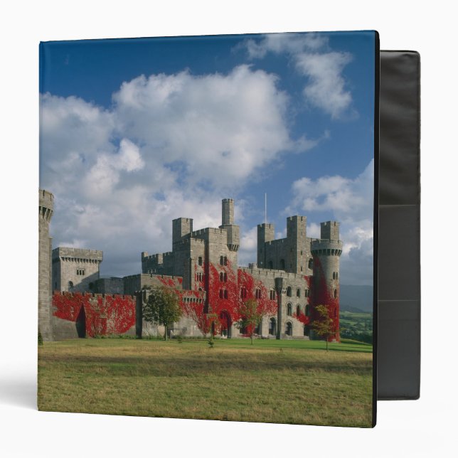 Penrhyn Castle, Gwynedd, Wales 3 Ring Binder (Front/Inside)