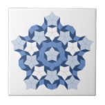 Penrose Blue Tile at Zazzle