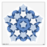 Penrose Blue Tile Wall Decal at Zazzle