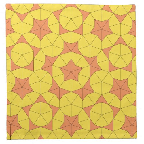 Penrose Sun Tile Napkin