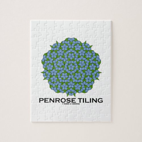 Penrose Tiling Five_Fold Symmetry Jigsaw Puzzle