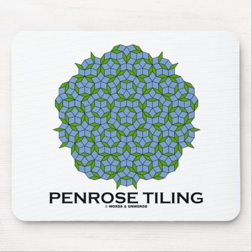 Penrose Tiling Five_Fold Symmetry Mouse Pad