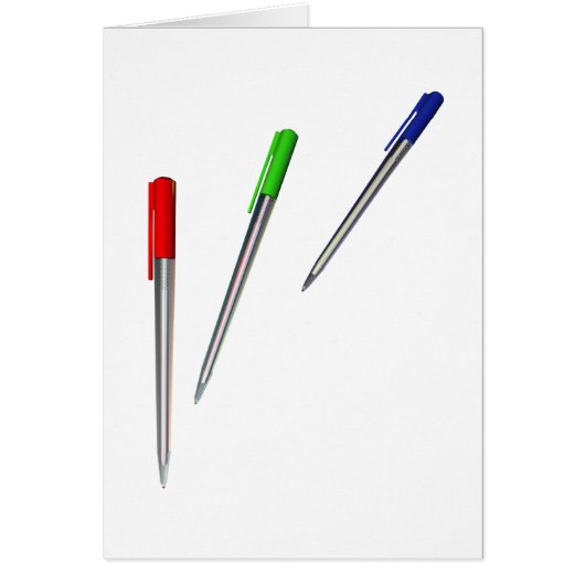 pens cards (Front)