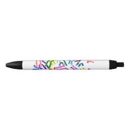 Pens, Colorful Chromosomes Design Practical Gifts Black Ink Pen