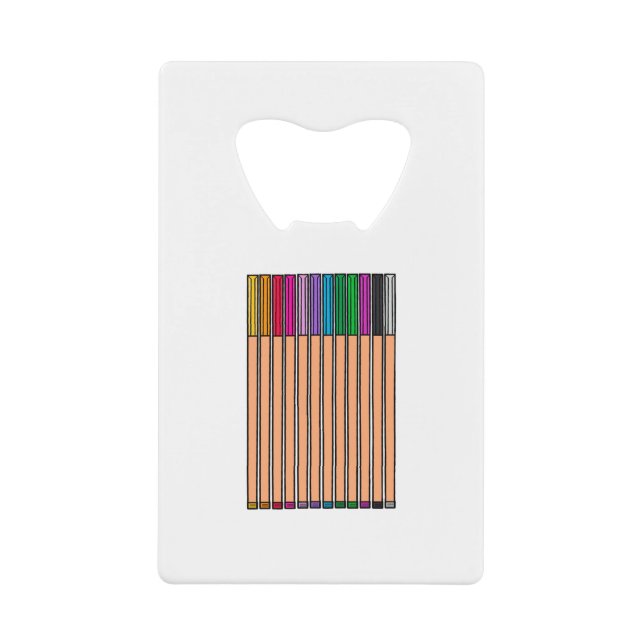 Pens Credit Card Bottle Opener (Front)