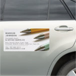 Pens, Stationery &amp; Office Supplies, Stationer Car Magnet at Zazzle