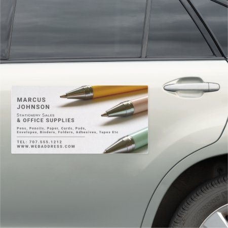 Pens, Stationery & Office Supplies, Stationer Car Magnet