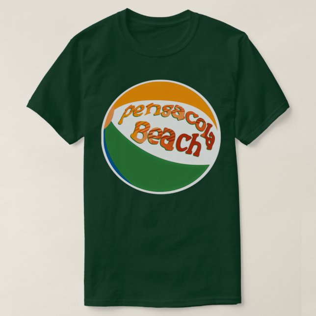 Pensacola Beach Ball T-Shirt (Design Front)