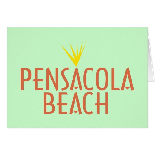 Pensacola Beach Cards (Front Horizontal)