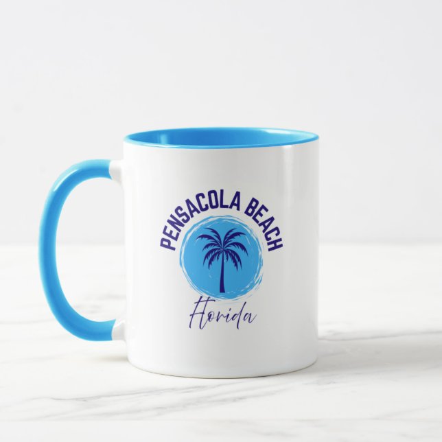 Pensacola Beach Florida Coffee Mug (Left)