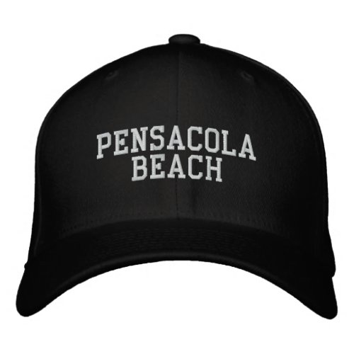 Pensacola Beach Florida Embroidered Baseball Hat
