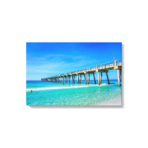 Pensacola Beach Pier-Color Photography by Tony