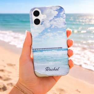 Pensacola Beach Pier Photography Add Name iPhone 17 Case