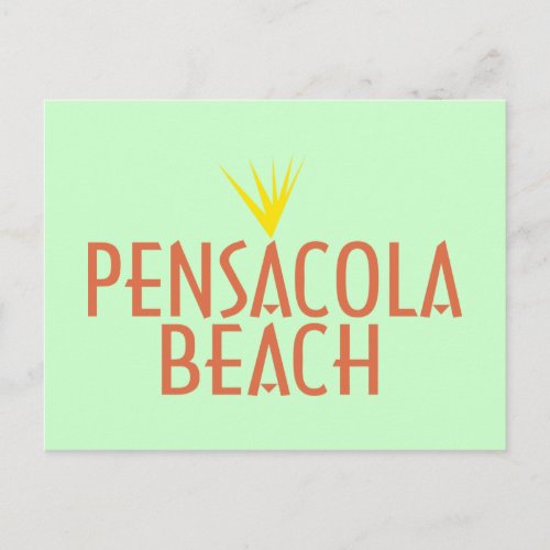 Pensacola Beach Postcard