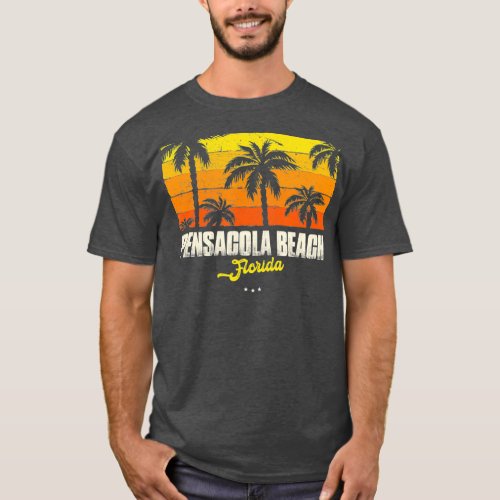 Pensacola Beach Souvenir  Florida Reminder  2 T_Shirt