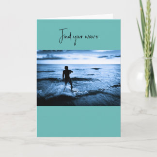 Pensacola Beach Surfer – Original Photography Card