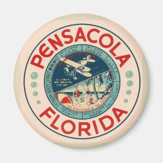 Pensacola FL Vintage Magnet