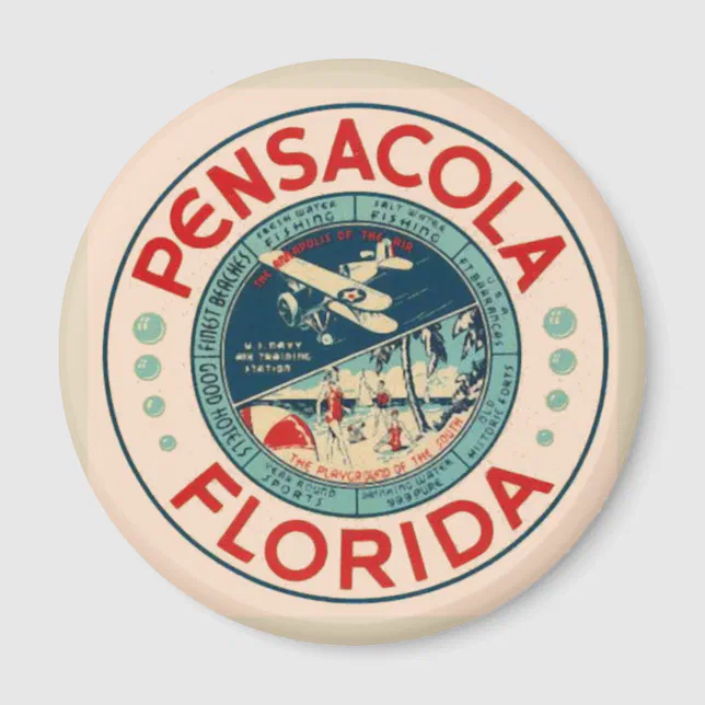 Pensacola FL Vintage Zazzle