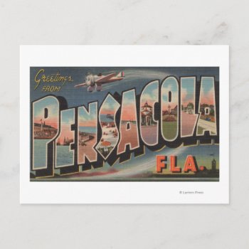 Pensacola  Florida (airplanes) Postcard by LanternPress at Zazzle