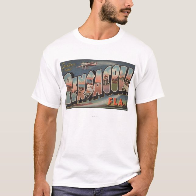 Pensacola, Florida (Airplanes) T-Shirt (Front)