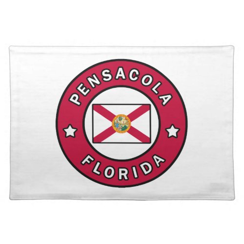 Pensacola Florida Cloth Placemat