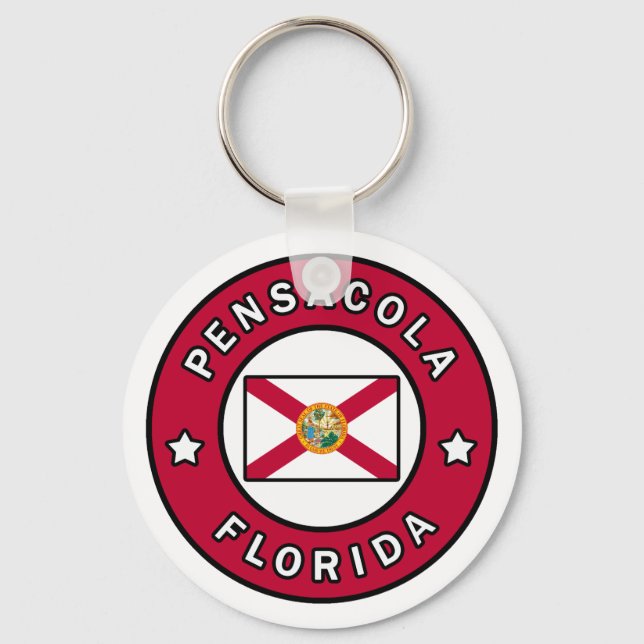 Pensacola Florida Keychain (Front)