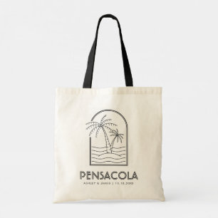 Pensacola Florida Wedding Weekend Destination Tote Bag