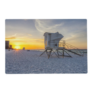 Pensacola Lifeguard Station Sunrise Placemats