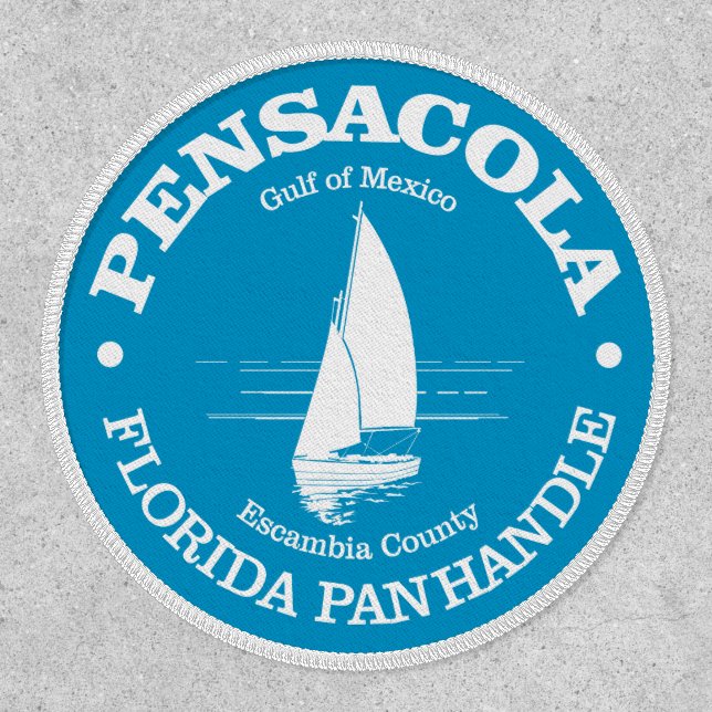 Pensacola (sailboat) patch (Front)