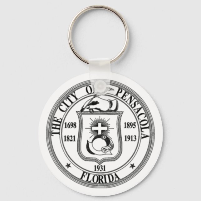 Pensacola Seal Keychain (Front)
