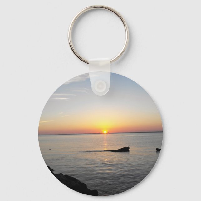 Pensacola Sunset Keychain (Front)