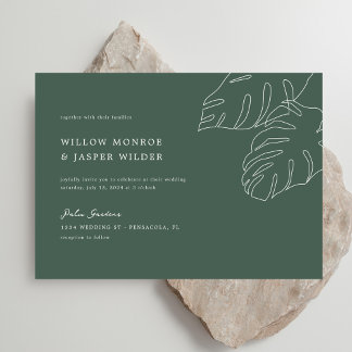 Pensacola Wedding Invitation