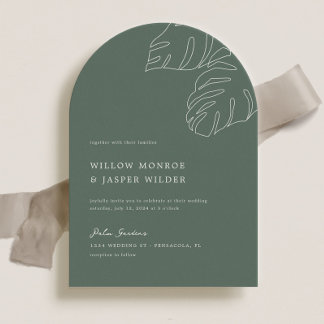Pensacola Wedding Invitation