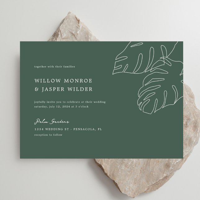 Pensacola Wedding Invitation (Creator Uploaded)