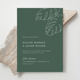 Pensacola Wedding Invitation