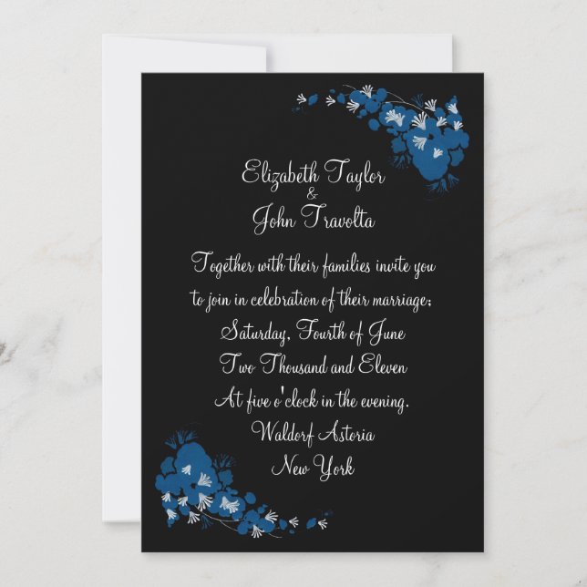 Pensamiento ~ Invitation (Front)