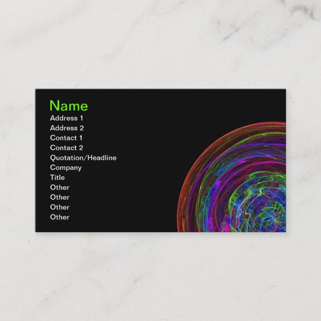 Pensieve Business Card (Front)