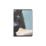 Pensive Black Panther Passport Holder