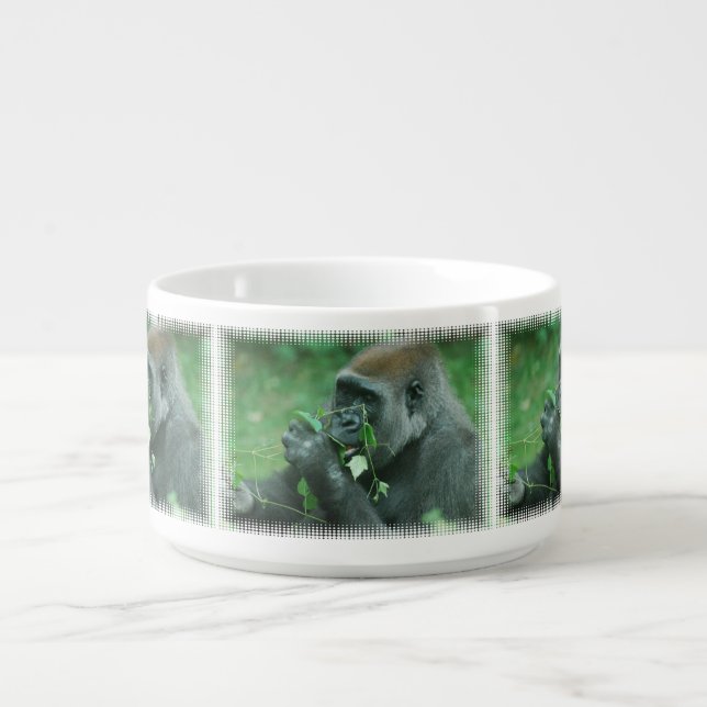 Pensive Gorilla Bowl (Center)