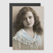Pensive Vintage Girl (Front/Back)